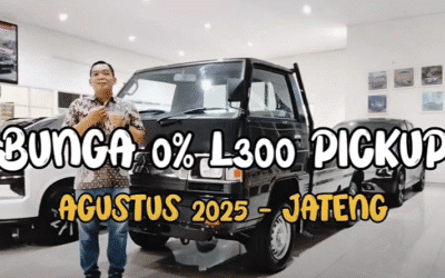 Program Kredit Bunga 0% Mitsubishi L300 Agustus 2025, Solusi Cerdas untuk Pengusaha Jawa Tengah