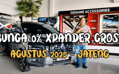 Promo Kredit Mitsubishi Xpander Cross Agustus 2025 Jawa Tengah: Bunga 0% & Cash Tempo