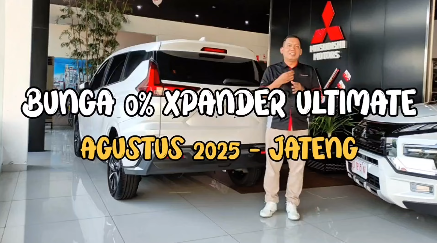 Promo Kredit Mitsubishi Xpander Ultimate Agustus 2025 Jawa Tengah: Bunga 0% & Cash Tempo