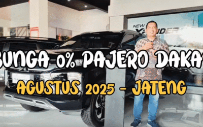 Promo Kredit Mitsubishi Pajero Sport Dakar Agustus 2025 – Jawa Tengah