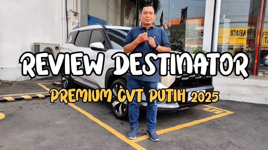 Review Mitsubishi Destinator Ultimate Premium CVT Putih 2025: SUV Premium untuk Keluarga Modern