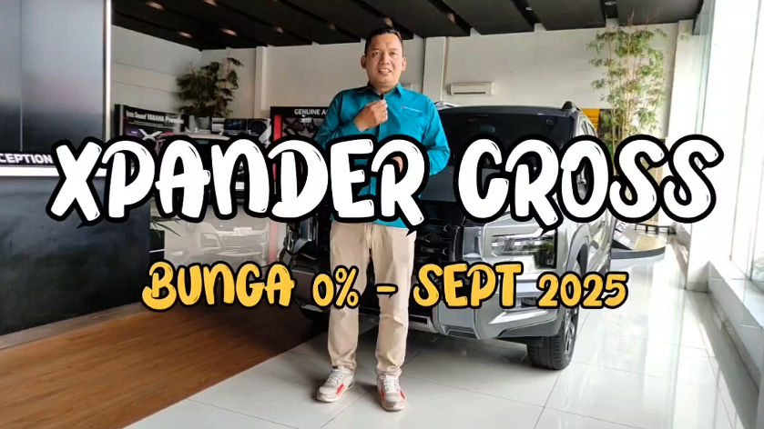 Promo Kredit Mitsubishi Xpander Cross September 2025 Jawa Tengah: Bunga 0% & Cash Tempo