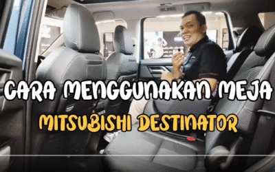 Cara Menggunakan Meja Tray Table di Mitsubishi Destinator