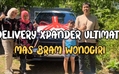 Serah Terima Mitsubishi Xpander Ultimate CVT Warna Putih Bersama Mas Bramantyo di Wonogiri Kota