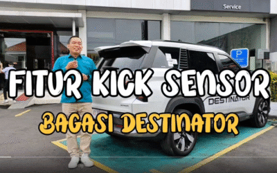 Cara Menggunakan Fitur Kick Sensor di Pintu Bagasi Power Back Door Mitsubishi Destinator Premium