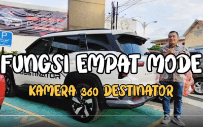Fungsi dan Waktu yang Tepat Menggunakan 4 Mode Kamera 360 di Mitsubishi Destinator Ultimate & Premium