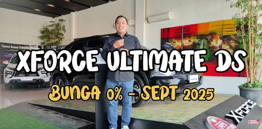 Promo Kredit Bunga 0% Mitsubishi XForce Ultimate DS CVT September 2025 Jawa Tengah