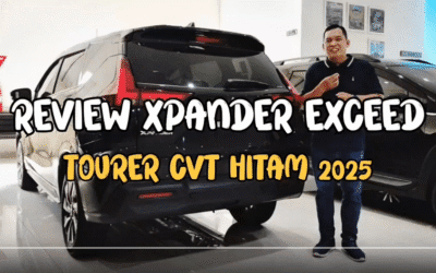Review Mitsubishi Xpander Exceed Tourer Matic CVT Warna Hitam Model 2025