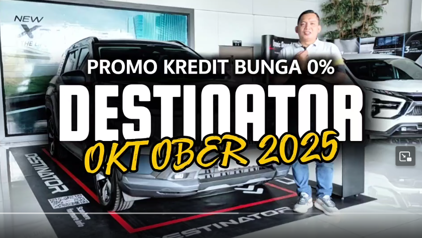 Promo Kredit Mitsubishi Destinator Bunga 0% Oktober 2025 di Jawa Tengah — Hemat, Aman, dan Menguntungkan!
