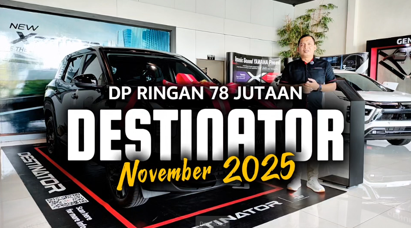PROGRAM KREDIT DP RINGAN MITSUBISHI DESTINATOR NOVEMBER 2025 WILAYAH JAWA TENGAH