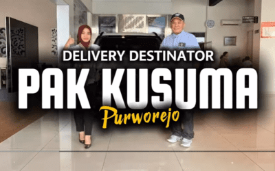 Serah Terima Mitsubishi Destinator Premium Putih untuk Pak Kusuma dari Purworejo