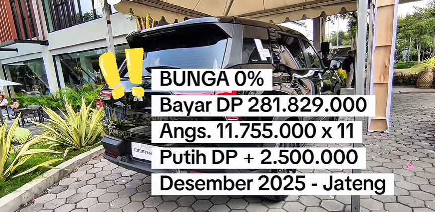 Program Kredit Bunga 0% Mitsubishi Destinator Desember 2025: Lebih Hemat dari Bayar Cash!