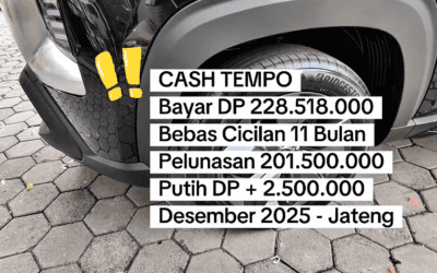 Program Kredit Cash Tempo Mitsubishi Destinator Desember 2025 Jawa Tengah